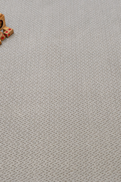 Light Grey Abstract Castle Carpet