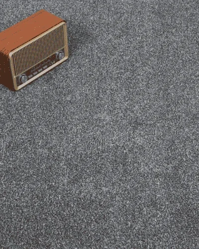 Light Grey Astra Saxony Carpet