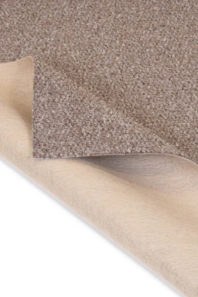 Soft oak shade looped carpet