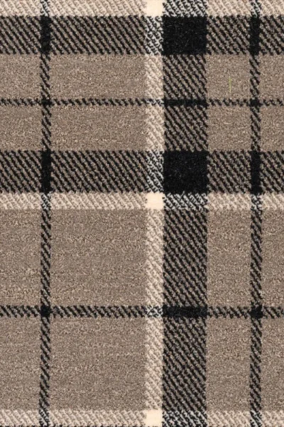 Mink Black Tartan Carpet image 2