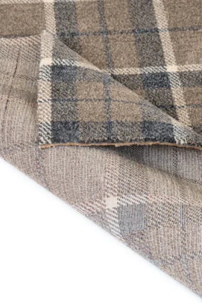 Mink Grey Tartan Carpet image 4