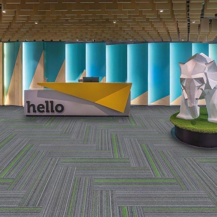 Modern Linear Carpet Design