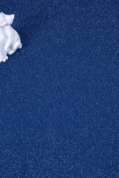 Navy Blue Glitter Twist Carpet