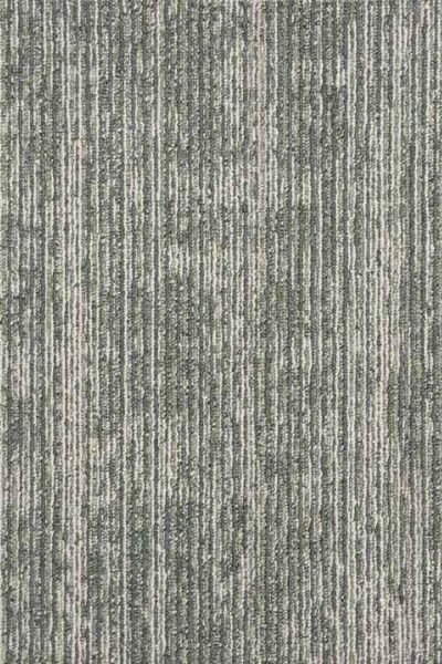 Olive Grey Linear Carpet image 1