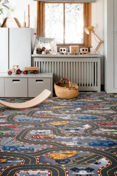 Racers 97 Kids Carpet