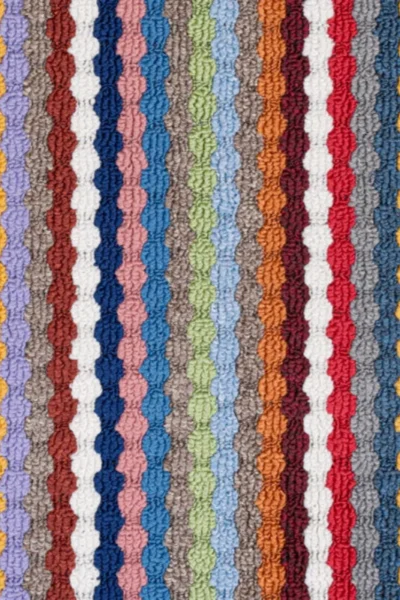 Rainbow Multi Stripe Loop Carpet image 2