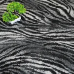 Siberian Tiger T178 Animal Print Carpet