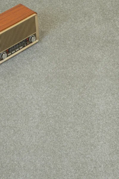 Silver Grey Moxie Saxony Carpet