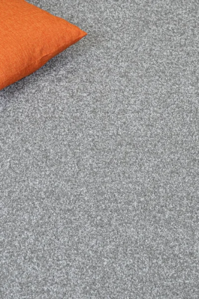 Silver Grey Soft Twist Carpet