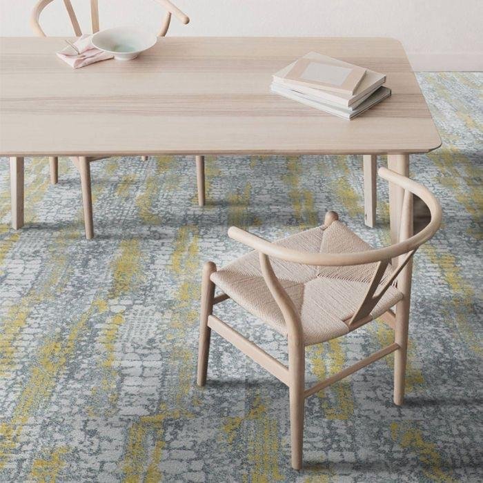 Yellow Grey Tornado Tile