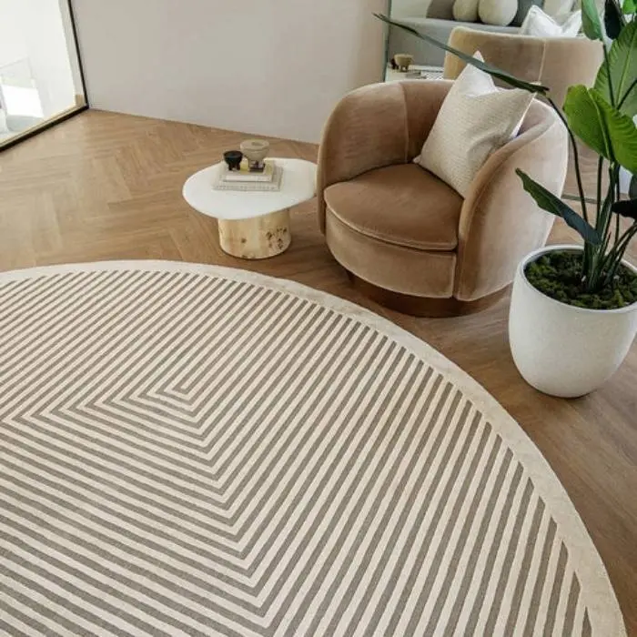 3D Lines Patterned Carpet