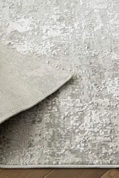 Abstract Distressed Rug