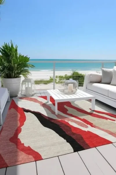 Abstract Outdoor Rug