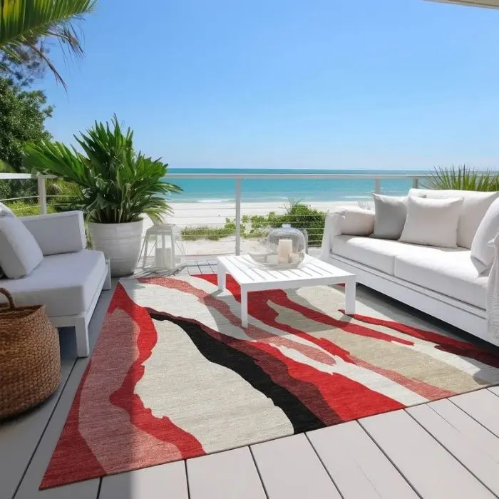 Abstract Outdoor Rug