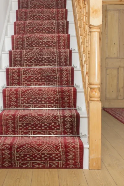 Afrikans Red Stair Runner