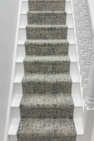 Ancient Garden Blue Stair Runner