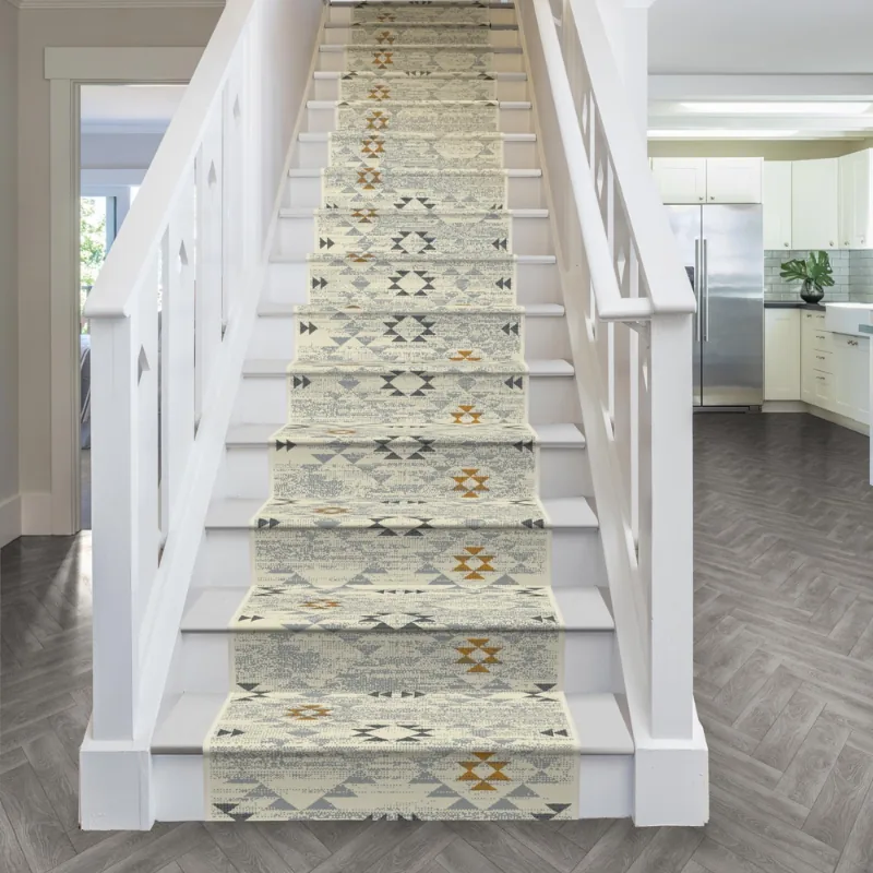 Andes Beige Stair Runner