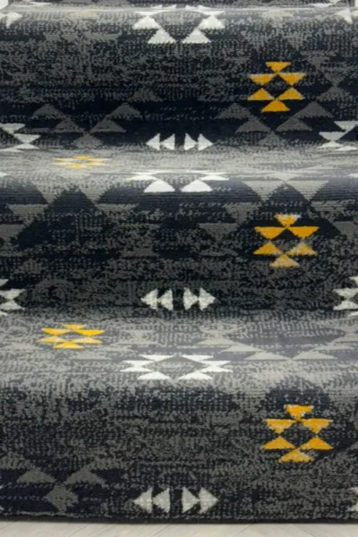 Andes Grey Stair Runner image 4