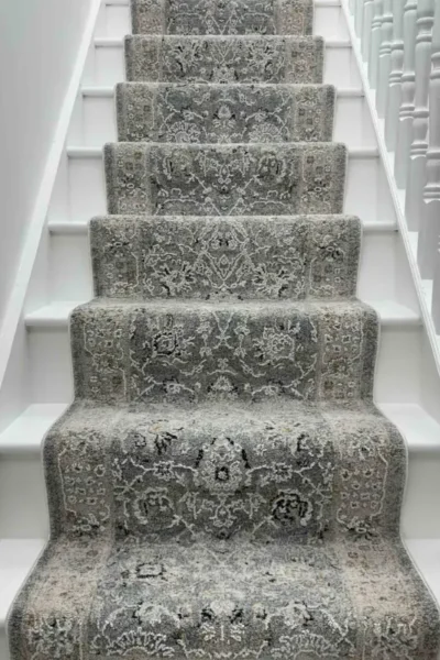 Annalise Blue/Beige Stair Runner
