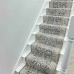 Annalise BlueBeige Stair Runner image 2