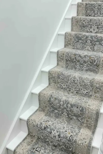 Annalise BlueBeige Stair Runner image 2