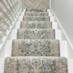 Annalise BlueBeige Stair Runner image 3