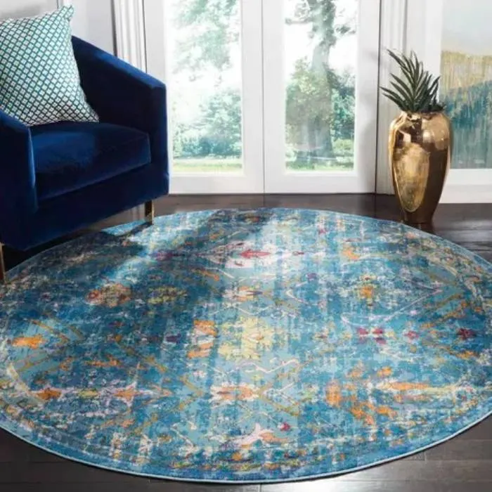 Aria Loomed Round Rug