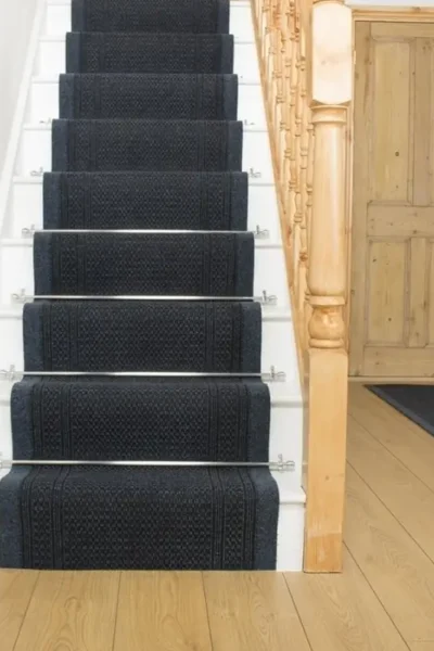 Aztec Blue Stair Runner