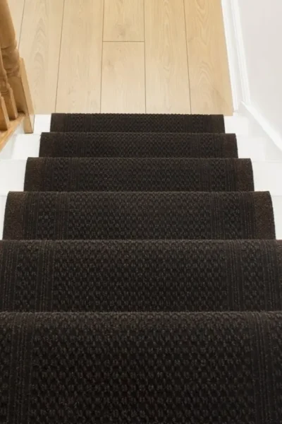 Aztec D. Brown Stair Runner image 3