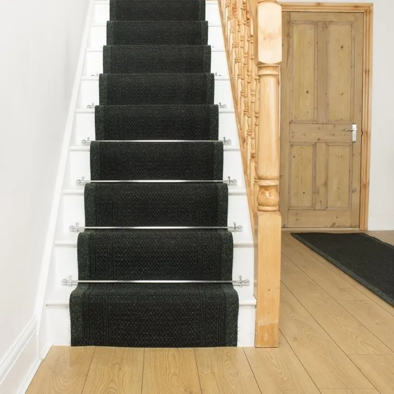 Aztec Green Stair Runner