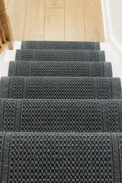 Aztec Grey Stair Runner image 2