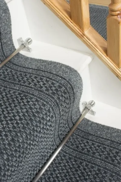 Aztec Grey Stair Runner image 3