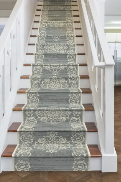 Bayeux Grey Stair Runner image 2