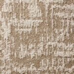 Beige and White Textured Rug image 1