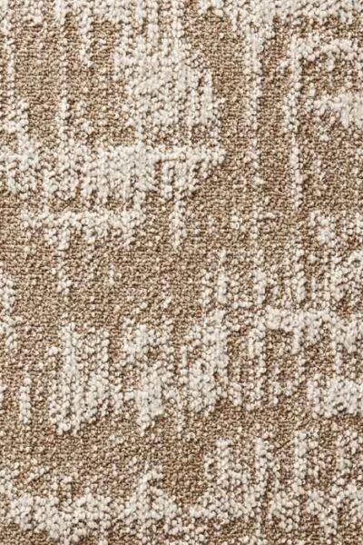 Beige and White Textured Rug image 1