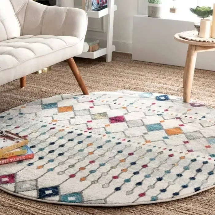 Blythe Moroccan Round Rug