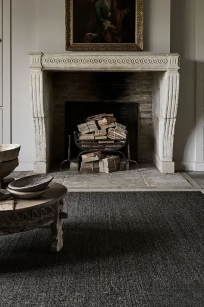 Boucle Anthracite Sisal Carpet