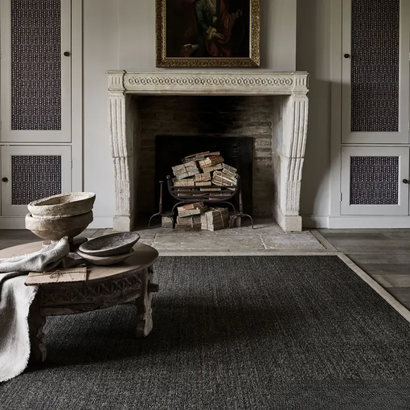 Boucle C Anthracite Sisal Carpet