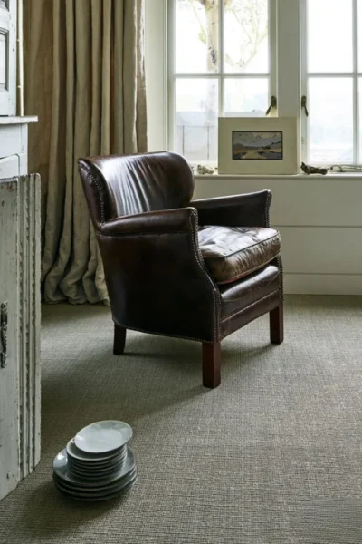 Boucle Steel Blue Sisal Carpet