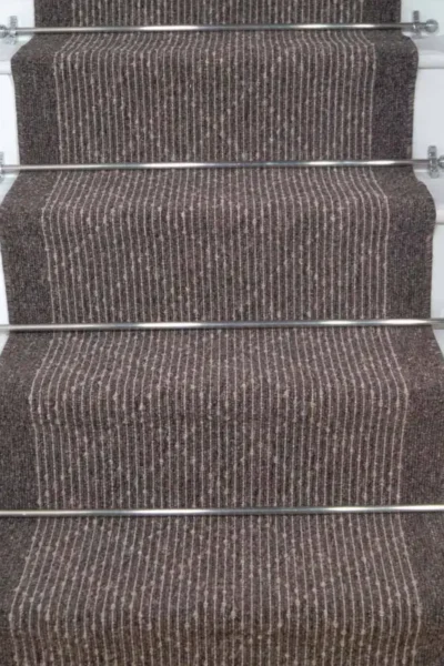 Boulevard Brown Stair Runner