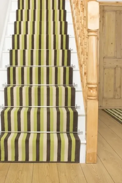 Broad 6 Green Stair Runner