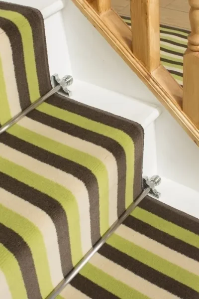 Broad 6 Green Stair Runner image 2