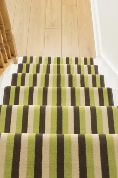 Broad 6 Green Stair Runner image 3