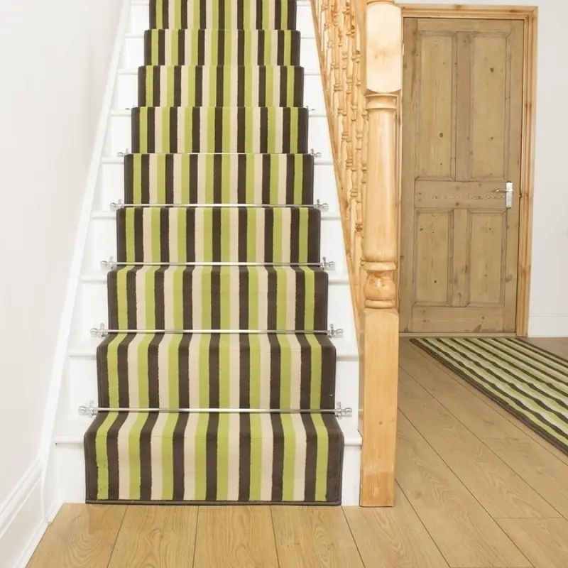 Broad 6 Green Stair Runner