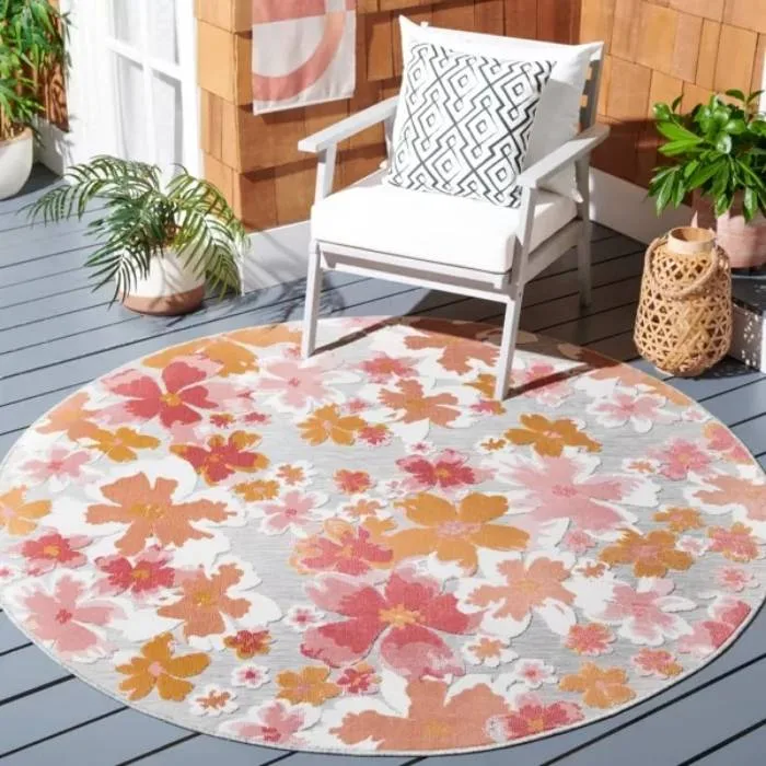 Cabana Loomed Round Rug
