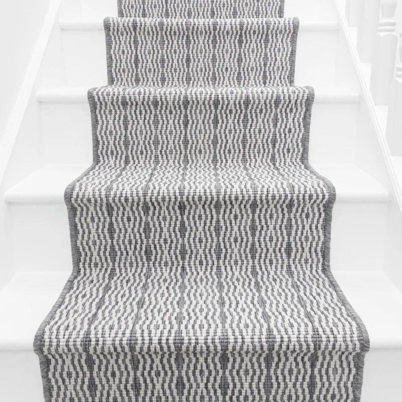 Cable Grey Stair Runner