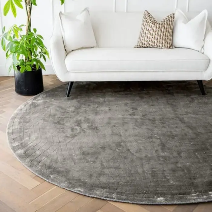 Carved Pattern Plaited Lines Carpet