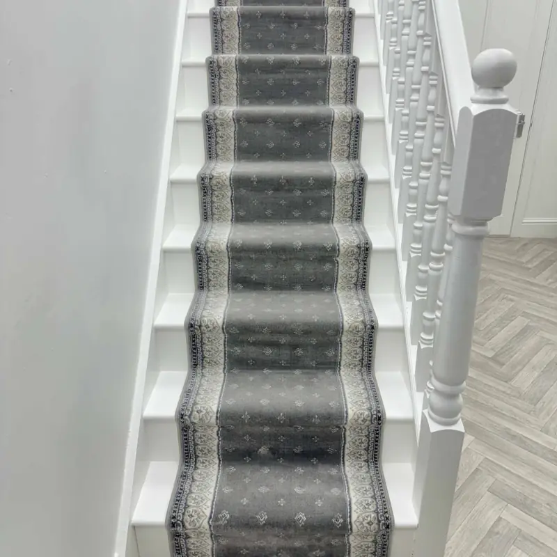Clearwater Dove Oyster Stair Runner