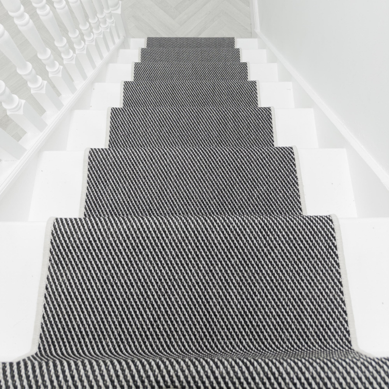 Coastal Black Stair Runner image 2