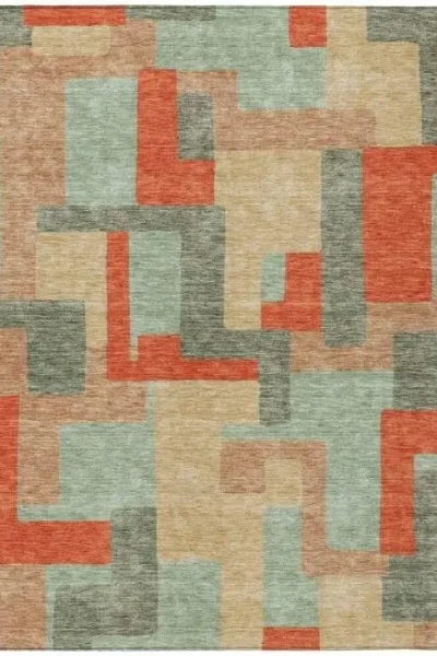 Contemporary Blocks Outdoor Rug img 4